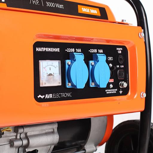 Генератор Patriot Max Power SRGE 3800 3кВт фото 4