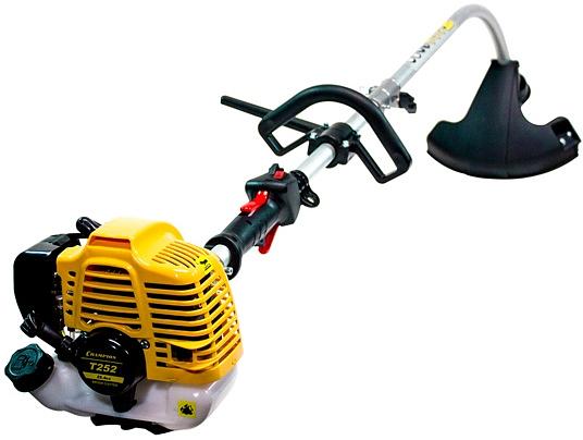 Триммер бензиновый Champion T252 750Вт 0.95л.с. разбор.штан. реж.эл.:леска фото 1