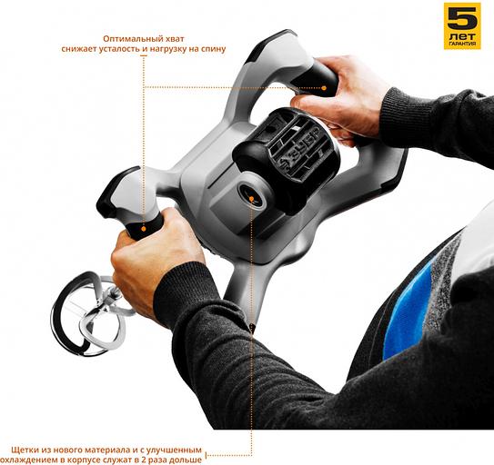 Дрель-миксер Зубр МР-1400-2 1400Вт М14 фото 5