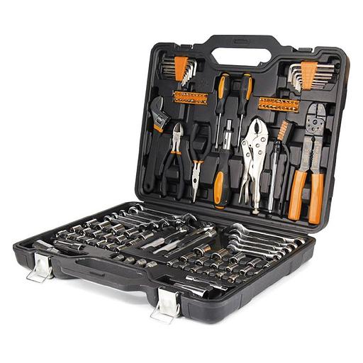 Набор инструментов Bort BTK-123 123 предмета (жесткий кейс) фото 1