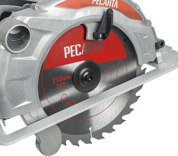 Циркулярная пила (дисковая) Ресанта ДП-210/2000 2000Вт (ручная) фото 10