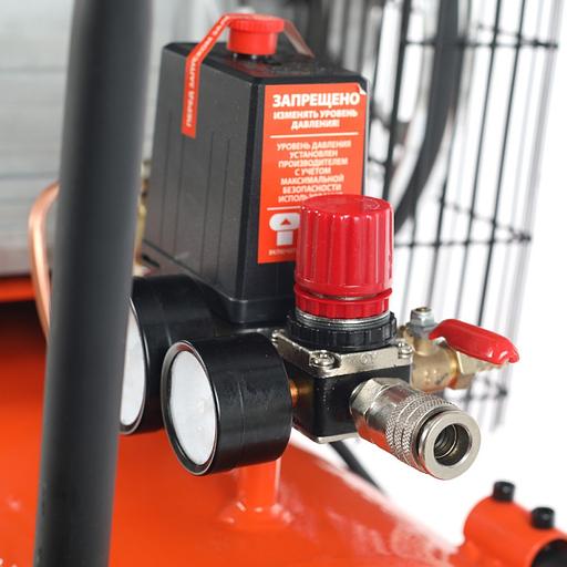 Компрессор поршневой Patriot PTR 100-440I масляный 440л/мин 100л 2200Вт оранжевый фото 6