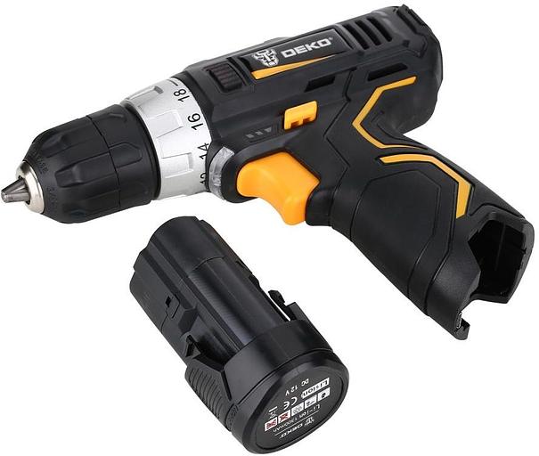 Дрель-шуруповерт Deko GCD12DU3 аккум. патрон:быстрозажимной фото 3