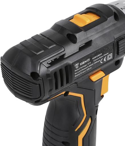 Дрель-шуруповерт Deko GCD12DU3 аккум. патрон:быстрозажимной фото 4