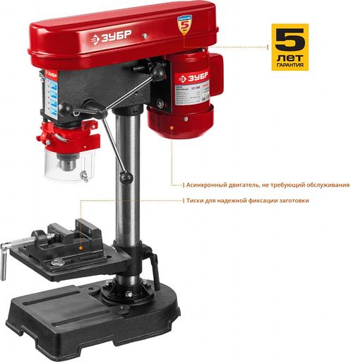 Станок сверлильный Зубр Мастер ЗСС-350 350W фото 2