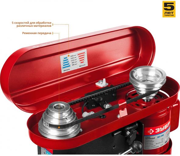 Станок сверлильный Зубр Мастер ЗСС-350 350W фото 5
