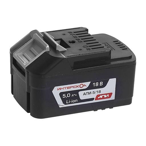 Батарея аккумуляторная Интерскол АПИ-5/18 18В 5Ач Li-Ion (2400.022) фото 1