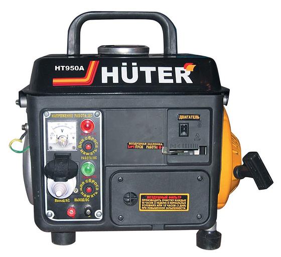 Генератор Huter HT950A 0.95кВт фото 1