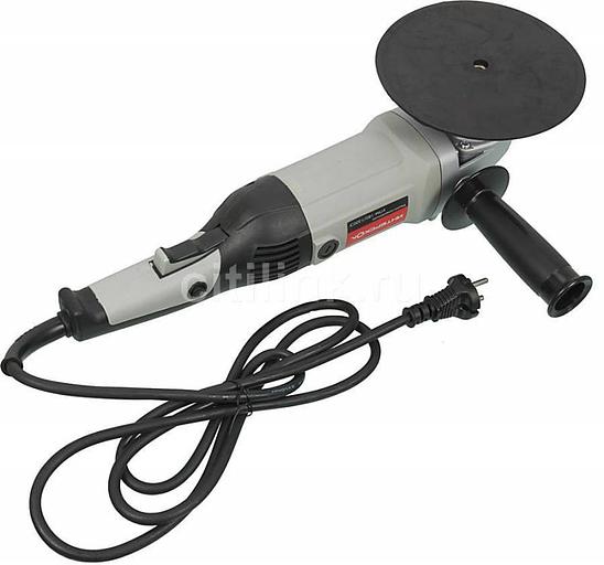 Полировальная машина Интерскол УПМ-180/1300Э 1300Вт 3000об/мин рез.шпин.:M14 d=180мм фото 2