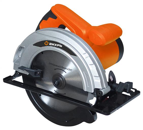 Циркулярная пила (дисковая) Вихрь ДП-190/1800 1800Вт (ручная) фото 1