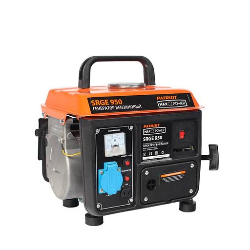 Генератор Patriot Max Power SRGE 950 0.8кВт фото 1