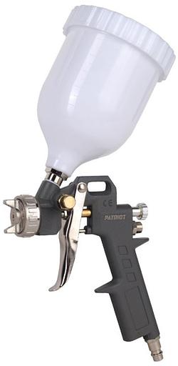 Краскораспылитель Patriot LV 162А 400л/мин соп.:1.5мм бак:0.5л серый фото 1