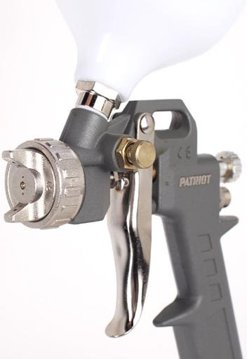 Краскораспылитель Patriot LV 162А 400л/мин соп.:1.5мм бак:0.5л серый фото 2