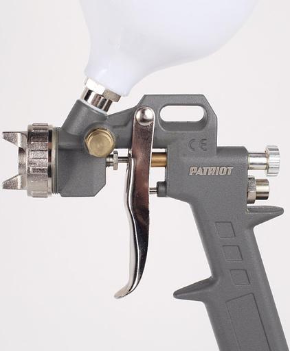 Краскораспылитель Patriot LV 162А 400л/мин соп.:1.5мм бак:0.5л серый фото 3