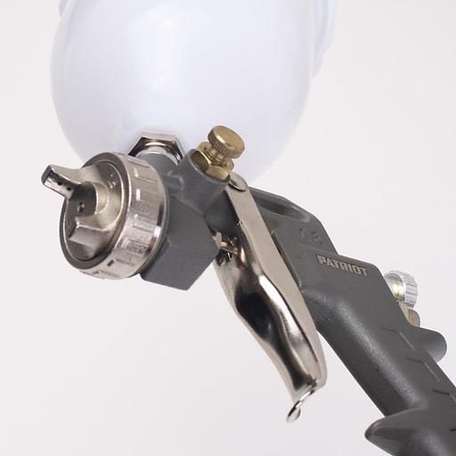 Краскораспылитель Patriot LV 162А 400л/мин соп.:1.5мм бак:0.5л серый фото 6
