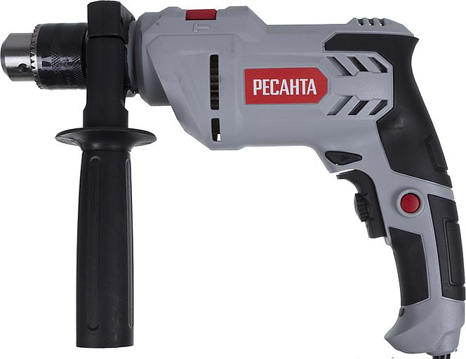 Дрель ударная Ресанта ДУ-15/850 850Вт патрон:кулачковый реверс фото 2