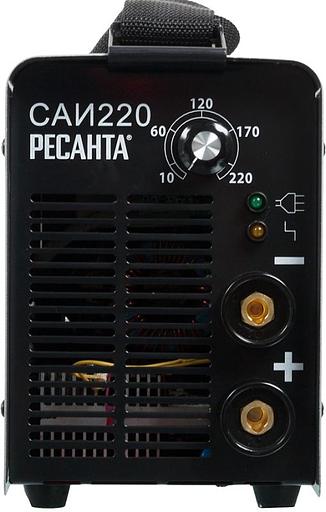 Сварочный аппарат Ресанта САИ-220 инвертор ММА DC (кейс в комплекте) фото 3
