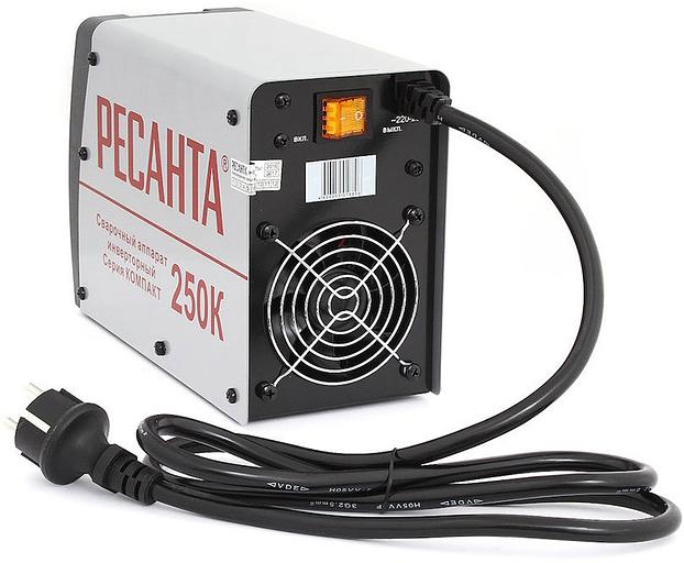 Сварочный аппарат Ресанта САИ-250К инвертор ММА DC фото 3