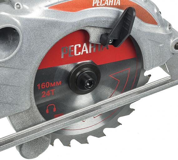 Циркулярная пила (дисковая) Ресанта ДП-165/1300 1300Вт (ручная) фото 10