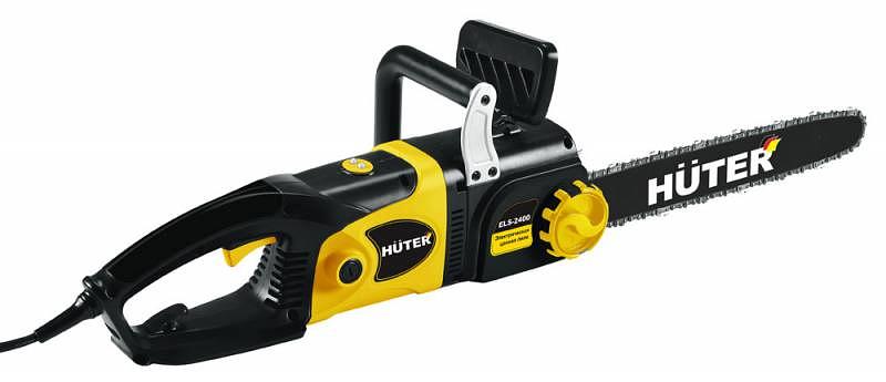Электрическая цепная пила Huter ELS-2400 2400Вт дл.шин.:18" (45cm) фото 1