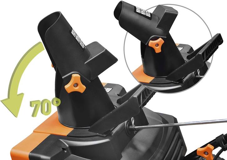 Снегоуборщик электр. Carver STE 2346L 2.3кВт фото 2