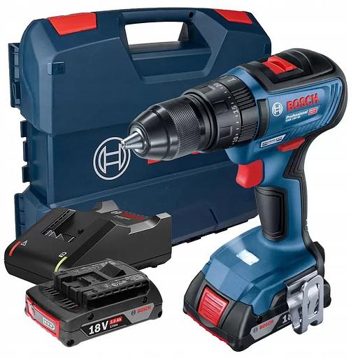 Дрель-шуруповерт Bosch GSR 18V-50 аккум. патрон:быстрозажимной (кейс в комплекте) фото 1