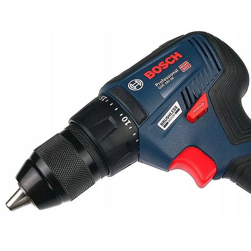 Дрель-шуруповерт Bosch GSR 18V-50 аккум. патрон:быстрозажимной (кейс в комплекте) фото 3