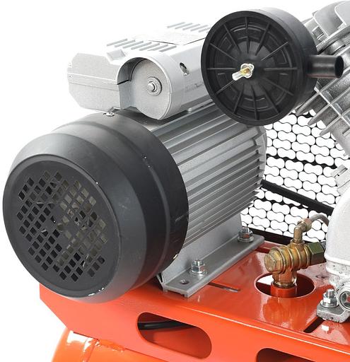 Компрессор поршневой Patriot PTR 50-450A масляный 450л/мин 50л 2200Вт оранжевый/черный фото 4