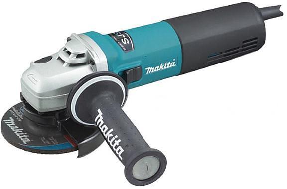 Углошлифовальная машина Makita 9565CR 1400Вт 12000об/мин рез.шпин.:M14 d=125мм фото 1