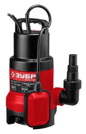 Садовый насос дренажный Зубр НПГ-М1-900 900Вт 13800л/час фото 1