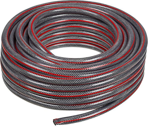 Шланг Вихрь 73/7/2/10 1/2" 25м поливочный армированный черный/красный фото 1