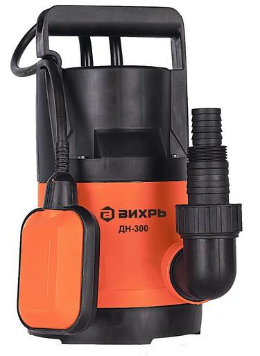 Садовый насос дренажный Вихрь ДН-300 300Вт 11000л/час фото 1