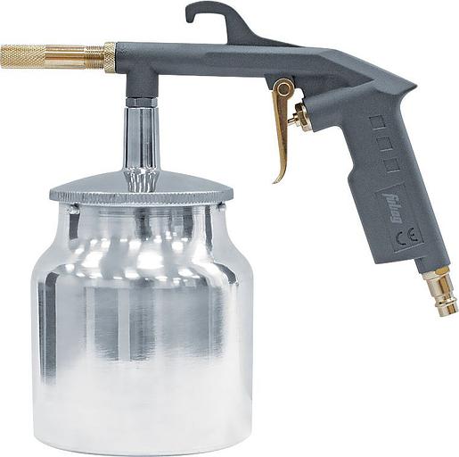 Пистолет пескоструйный Fubag 110115 142л/мин соп.:6мм бак:0.75л серебристый/черный фото 1