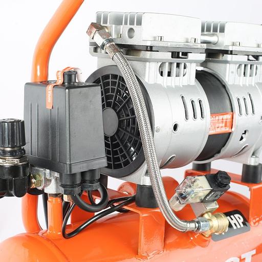 Компрессор поршневой Patriot WO 10-120 безмасляный 120л/мин 10л 650Вт оранжевый фото 6