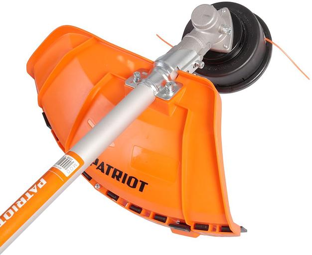 Триммер бензиновый Patriot PT 553 (1+1) 2200Вт 3л.с. неразбор.штан. реж.эл.:леска/нож фото 5