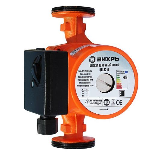 Насос циркуляционный напорный Вихрь ЦН-32-6 90Вт 3000л/час фото 1