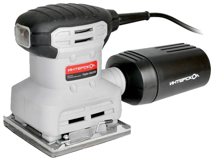 Вибро шлифовальная машина Интерскол ПШМ-104/220 фото 1