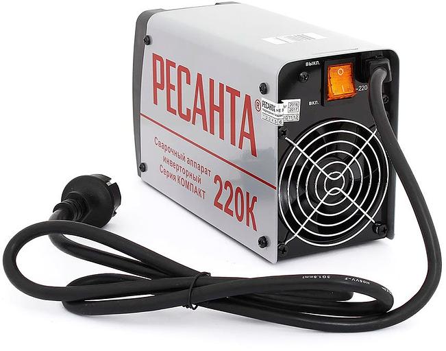 Сварочный аппарат Ресанта САИ-220К инвертор ММА DC фото 2