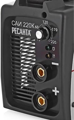 Сварочный аппарат Ресанта САИ-220К инвертор ММА DC фото 5