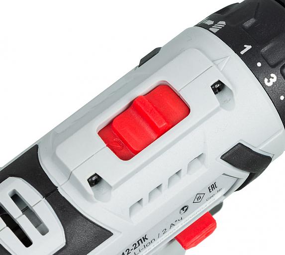 Дрель-шуруповерт Ресанта ДА-12-2ЛК аккум. патрон:быстрозажимной (кейс в комплекте) фото 5