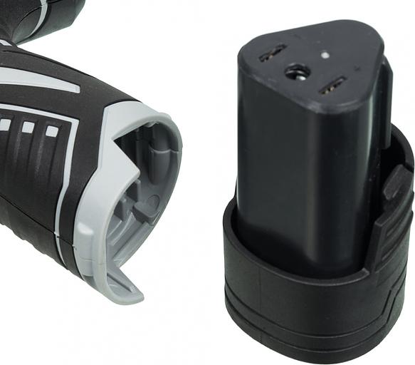 Дрель-шуруповерт Ресанта ДА-12-2ЛК аккум. патрон:быстрозажимной (кейс в комплекте) фото 7