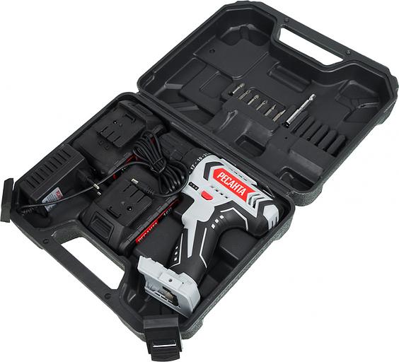 Дрель-шуруповерт Ресанта ДА-18-2ЛК аккум. патрон:быстрозажимной (кейс в комплекте) фото 9