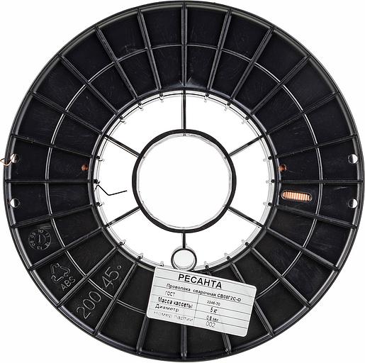 Проволока сварочная Ресанта 71/6/53 D0.8мм 5000гр фото 4