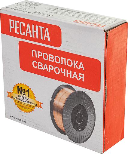 Проволока сварочная Ресанта 71/6/53 D0.8мм 5000гр фото 6