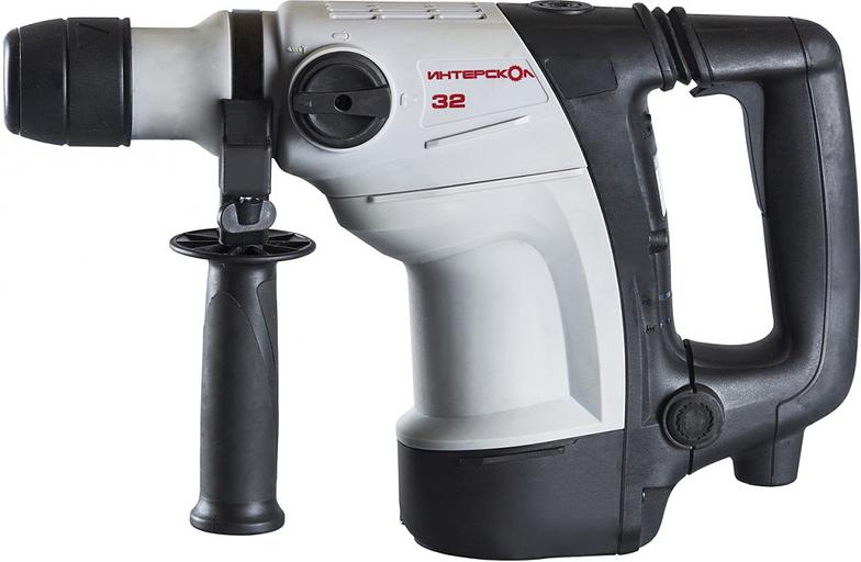 Перфоратор Интерскол П-32/1000Э патрон:SDS-plus уд.:5Дж 1050Вт (кейс в комплекте) фото 2