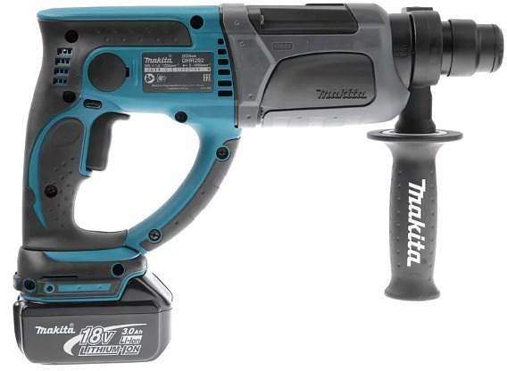 Перфоратор Makita DHR202RF патрон:SDS-plus уд.:1.9Дж аккум. (кейс в комплекте) фото 2