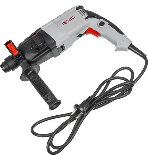 Перфоратор Ресанта П-24-650К патрон:SDS-plus уд.:2.8Дж 650Вт (кейс в комплекте) фото 3