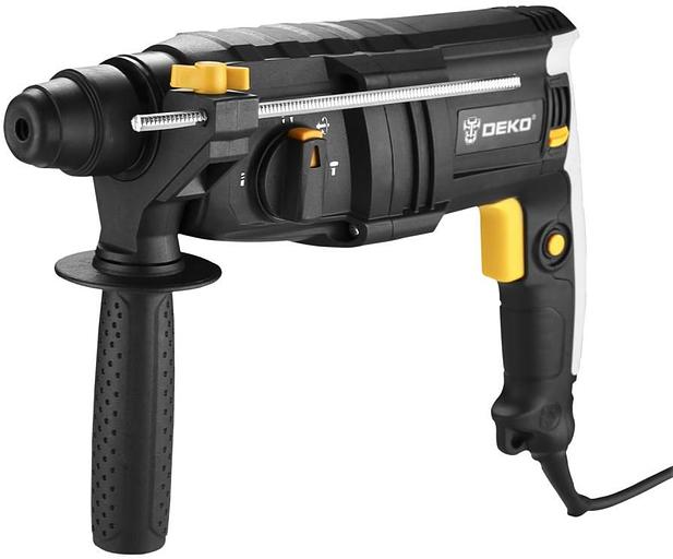 Перфоратор Deko DKH850W патрон:SDS-plus уд.:3Дж 850Вт (кейс в комплекте) фото 1