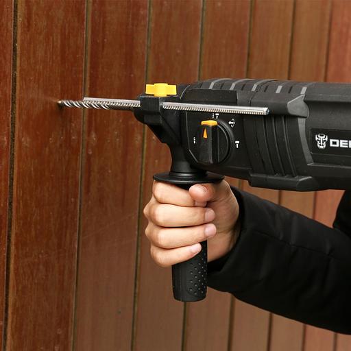 Перфоратор Deko DKH850W патрон:SDS-plus уд.:3Дж 850Вт (кейс в комплекте) фото 8