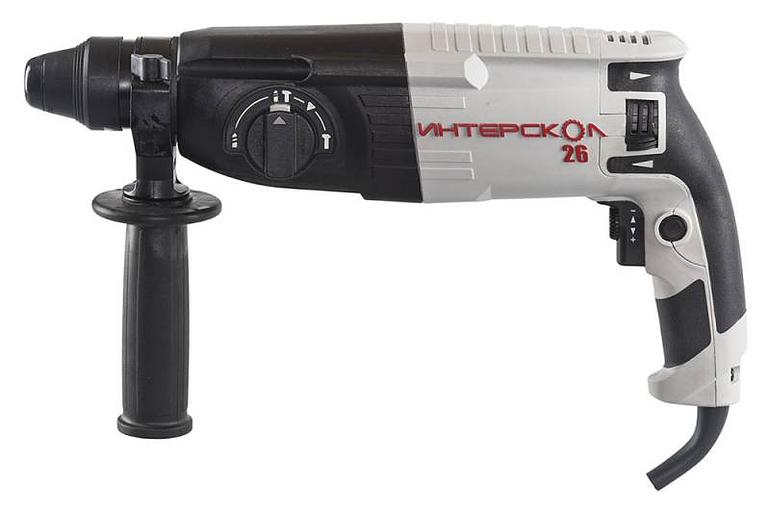 Перфоратор Интерскол П-26/800ЭР патрон:SDS-plus уд.:3Дж 780Вт (кейс в комплекте) фото 2